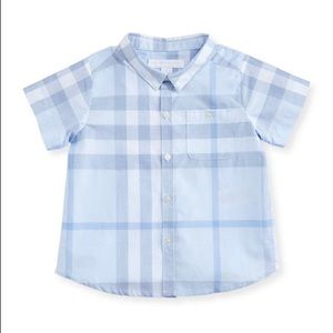 burberry baby boy shirt